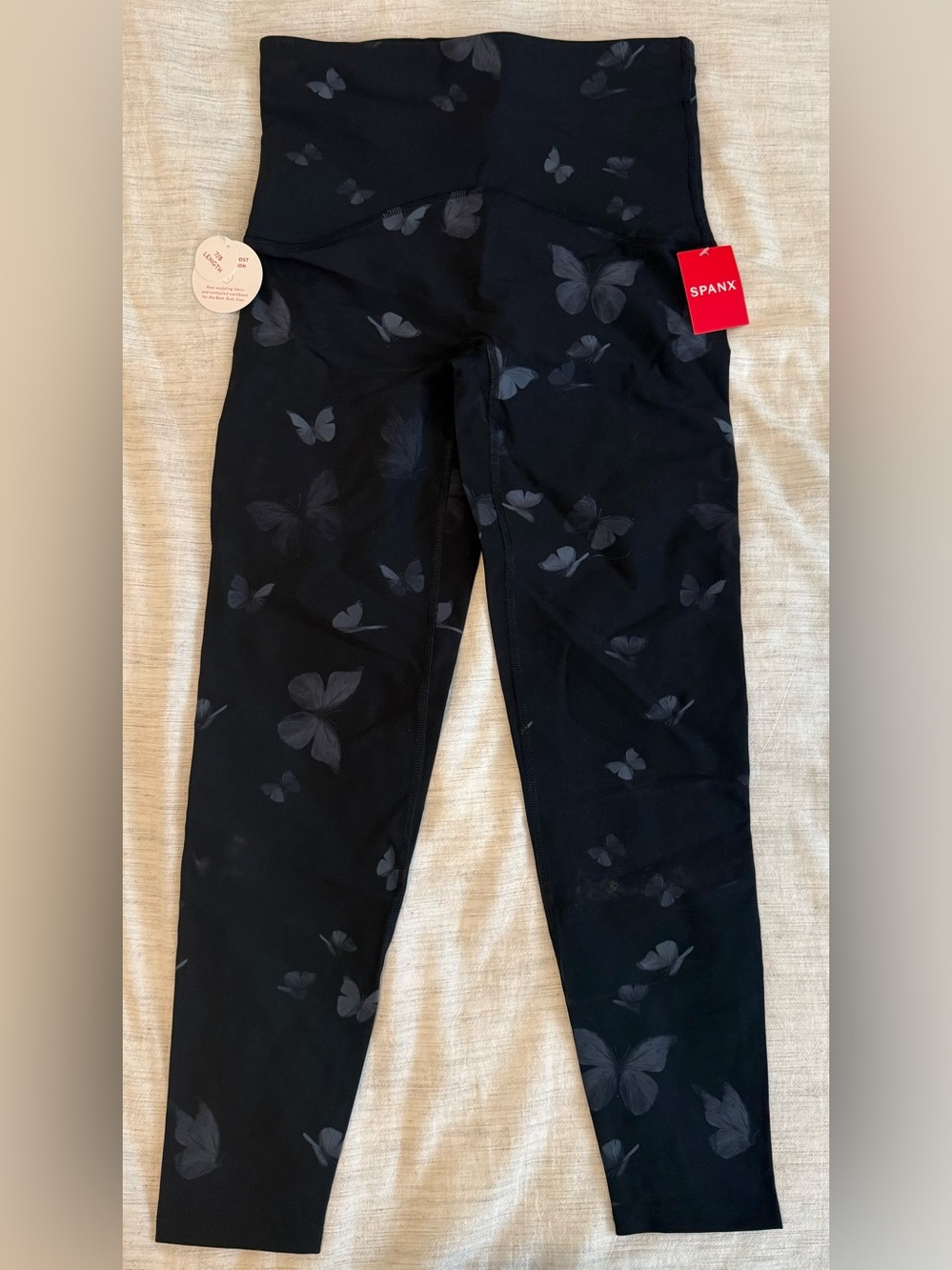 SPANX Midnight Butterfly Leggings